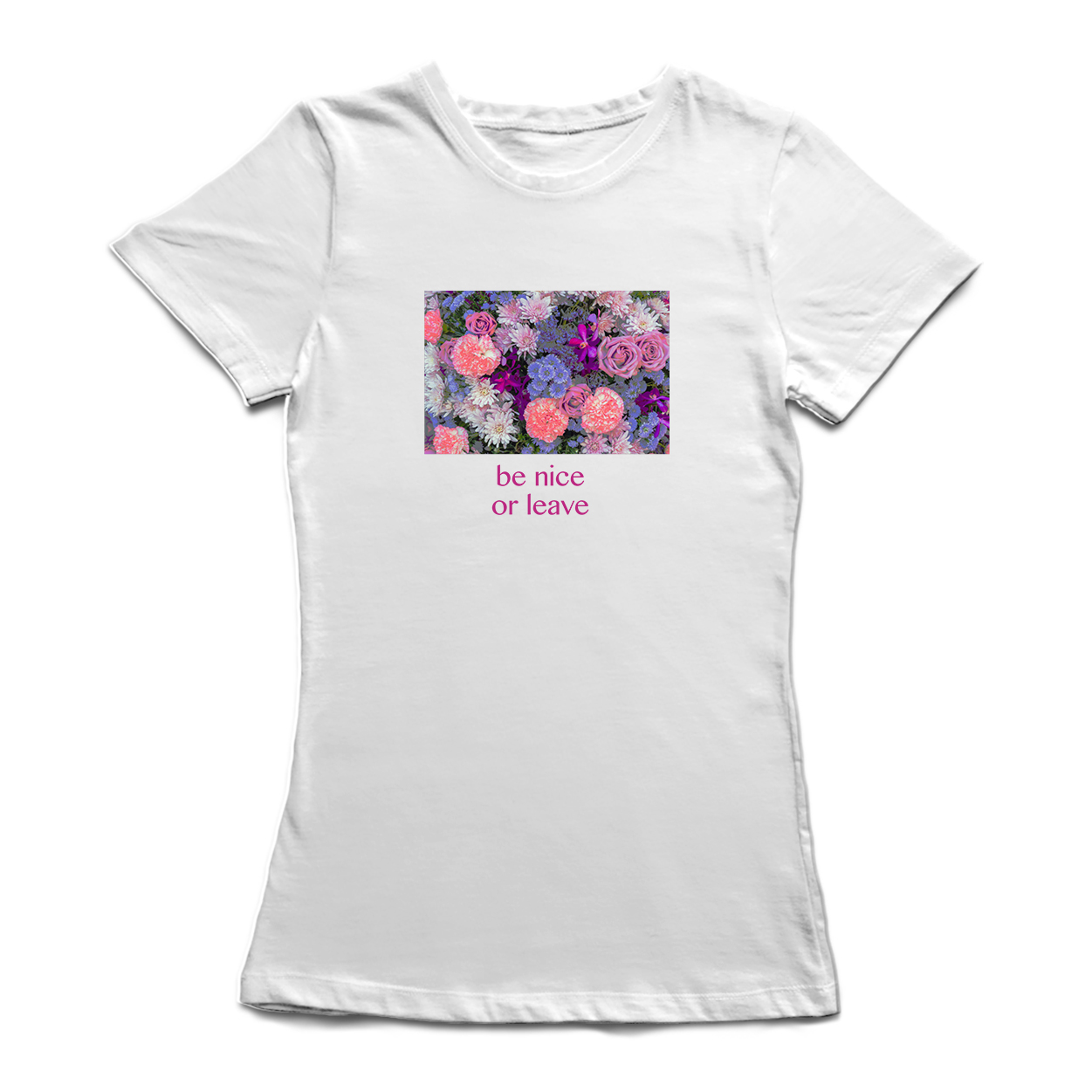 Foto 2 pulgar | Playera Smartprintsink color Blanco para Mujer