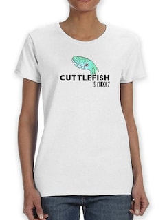 Foto 1 | Playera Smartprintsink Mujer Calamares Acurrucables