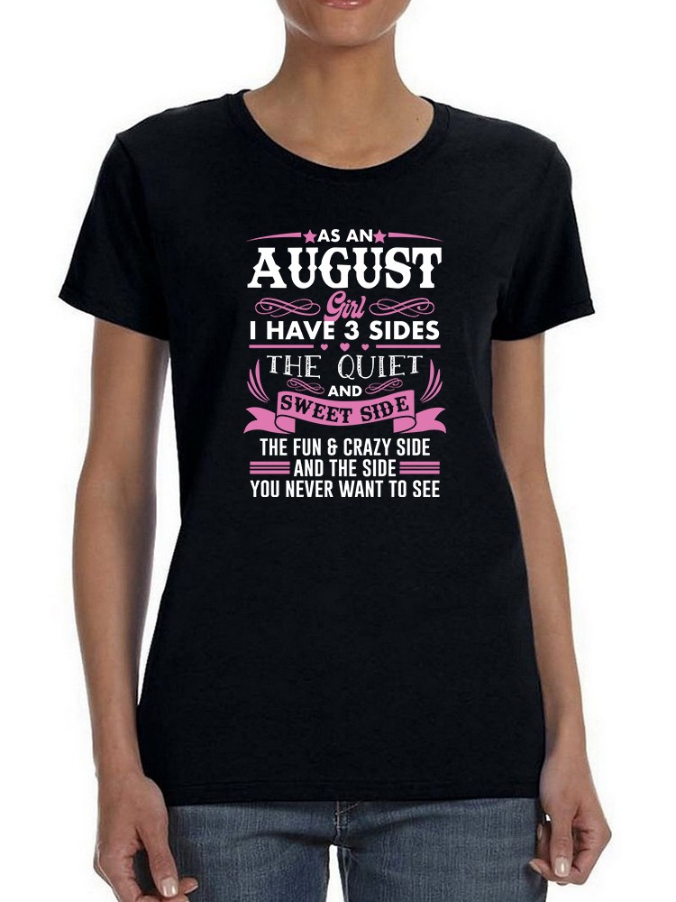 Foto 2 pulgar | Playera Smartprintsink color Negro para Mujer