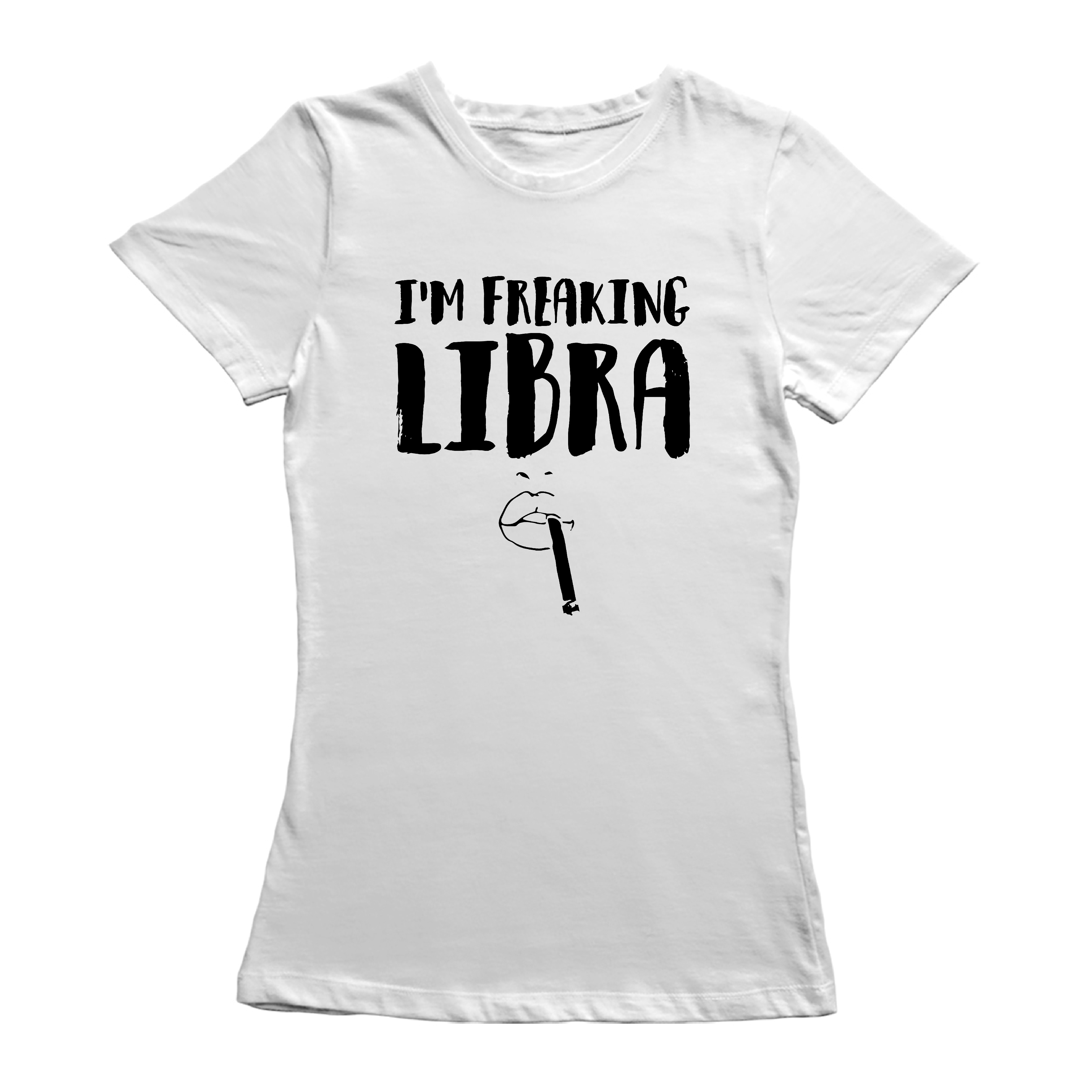 Playera Smartprintsink Mujer Soy La Loca Libra