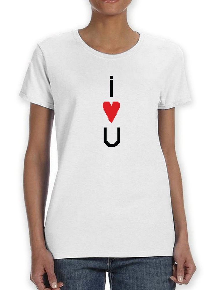 Playera Smartprintsink para Mujer - Corazón de Pixeles