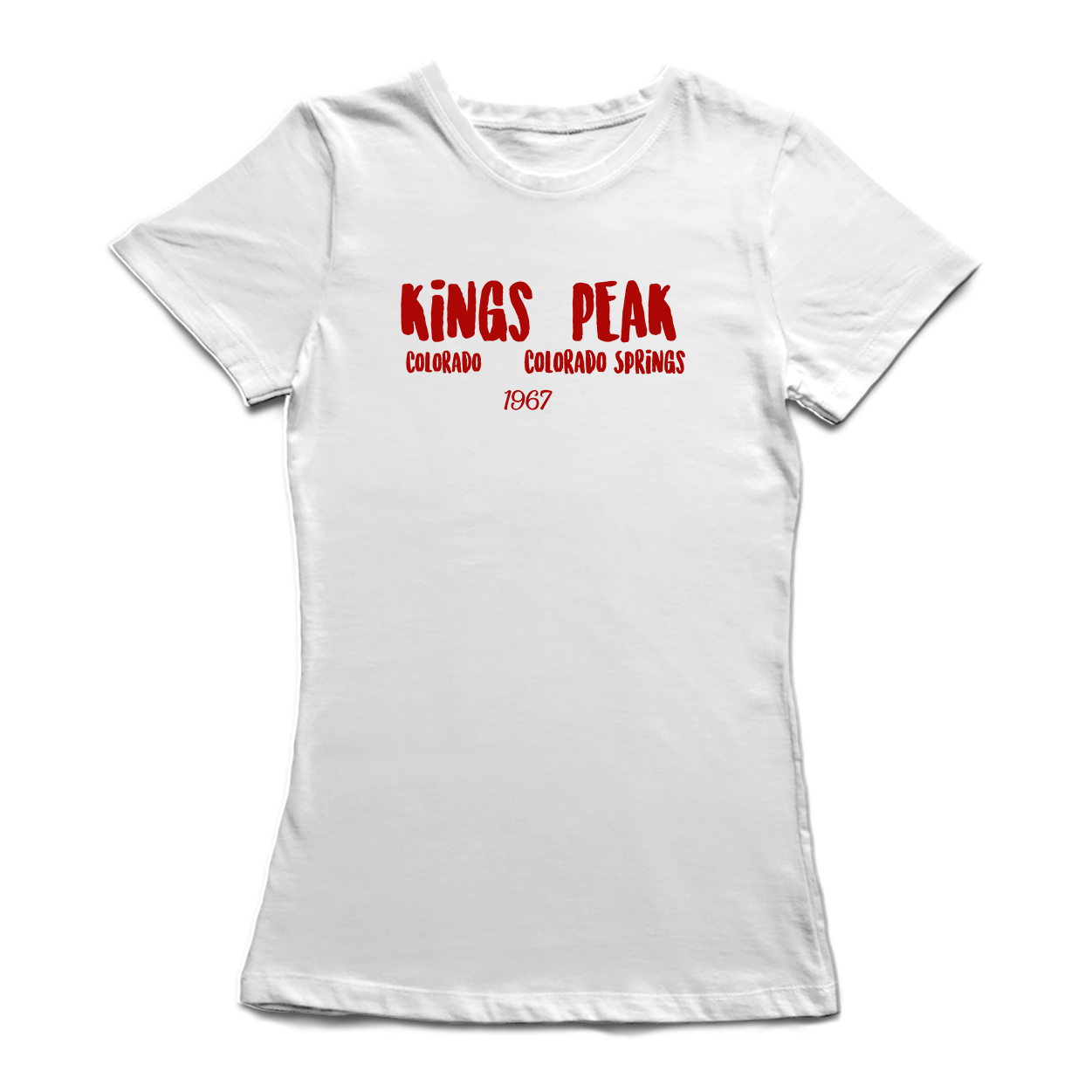 Foto 2 pulgar | Playera Smartprintsink para Mujer - Kings Peak Colorado 1967
