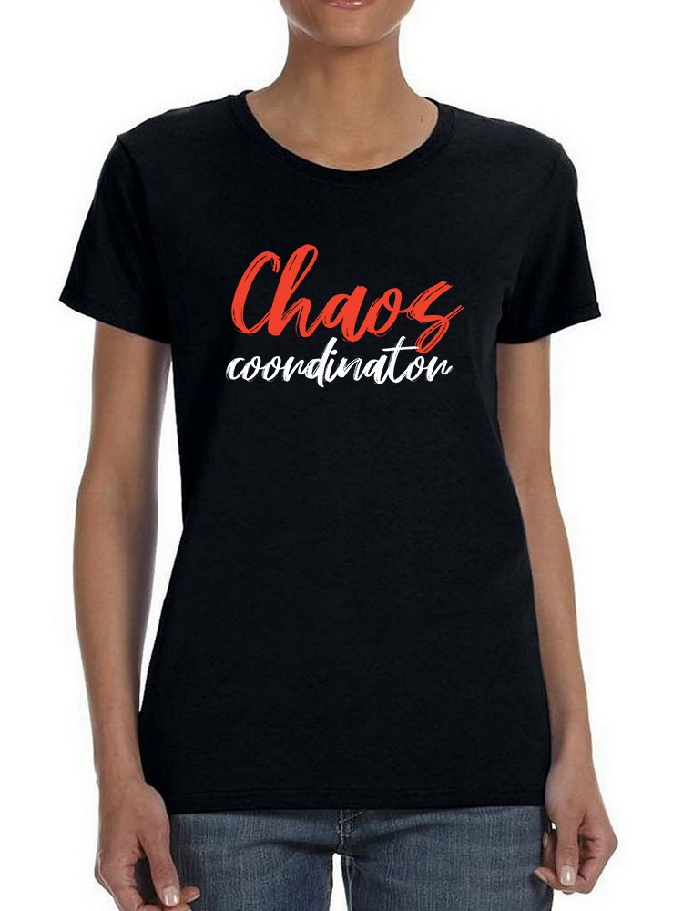 Foto 2 pulgar | Playera Smartprintsink color Negro para Mujer