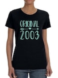 Playera Smartprintsink color Negro para Mujer Original 2003