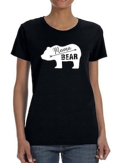 Foto 1 | Playera Smartprintsink Mamá Oso para Mujer