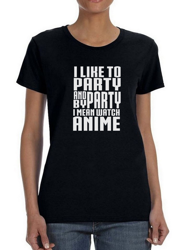 Foto 1 | Playera Smartprintsink Mujer con Frase color Negro