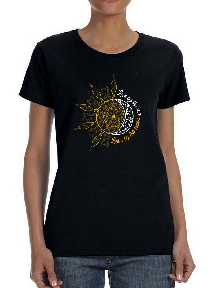 Foto 2 pulgar | Playera Smartprintsink Mujer con Frase color Negro