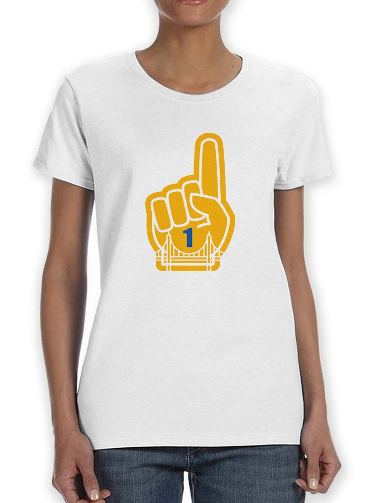 Foto 2 pulgar | Playera Smartprintsink para Mujer Mano de Foam