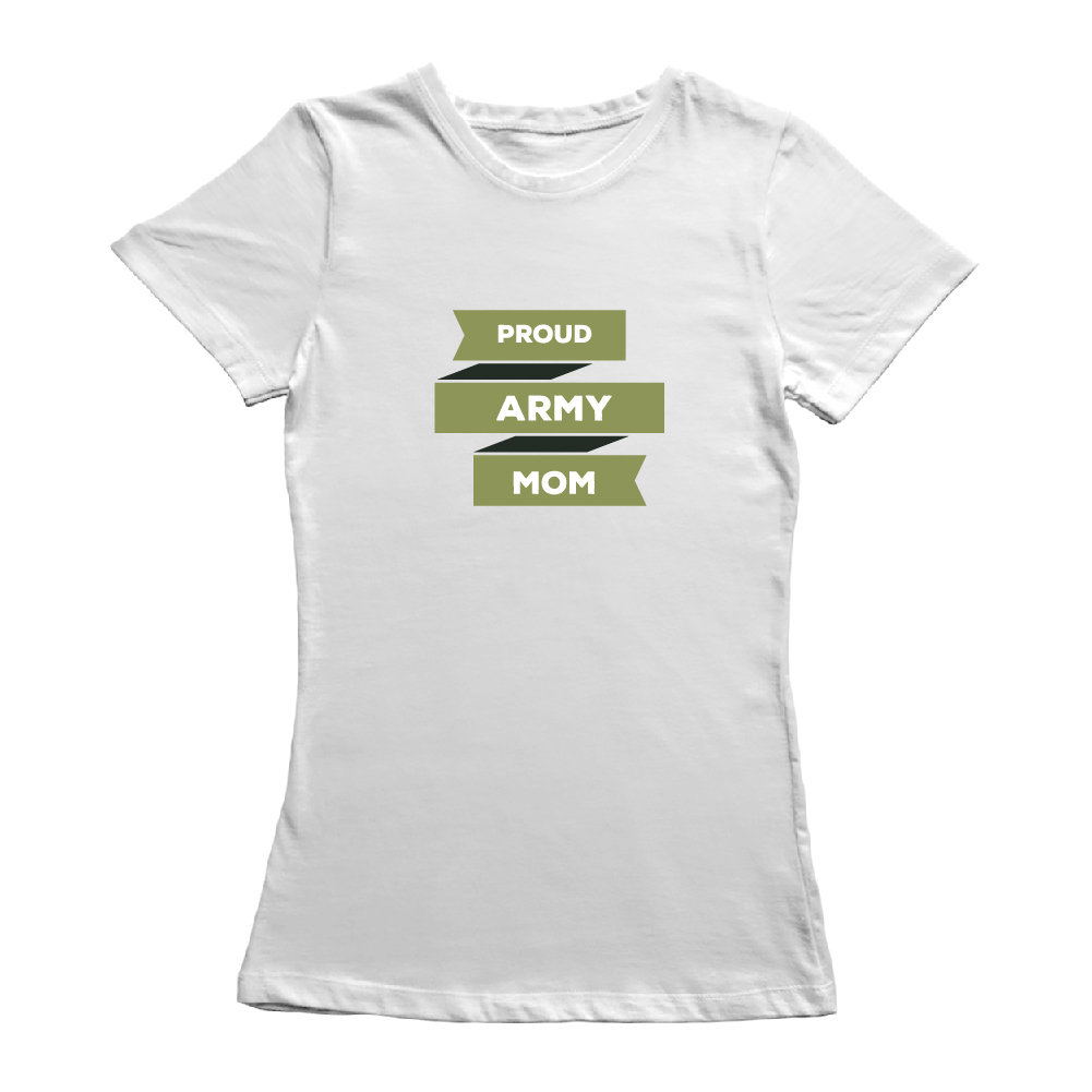 Foto 2 pulgar | Playera Smartprintsink Mujer Orgullosa Mamá Army