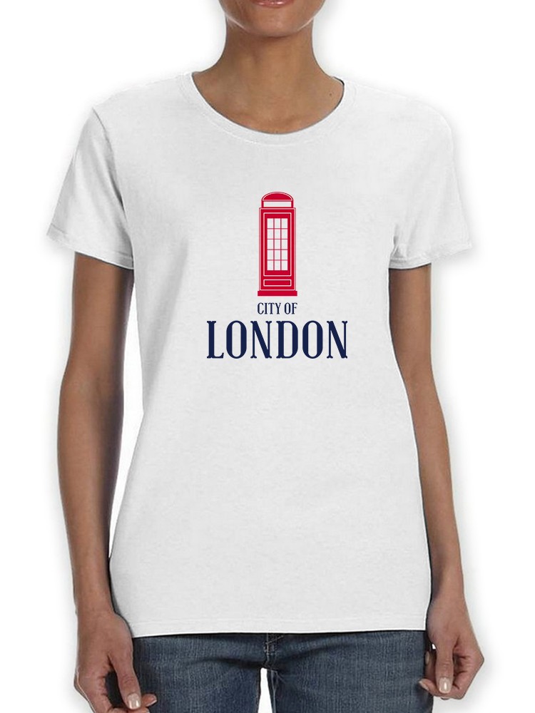 Foto 2 pulgar | Playera Smartprintsink para Mujer - Ciudad de Londres