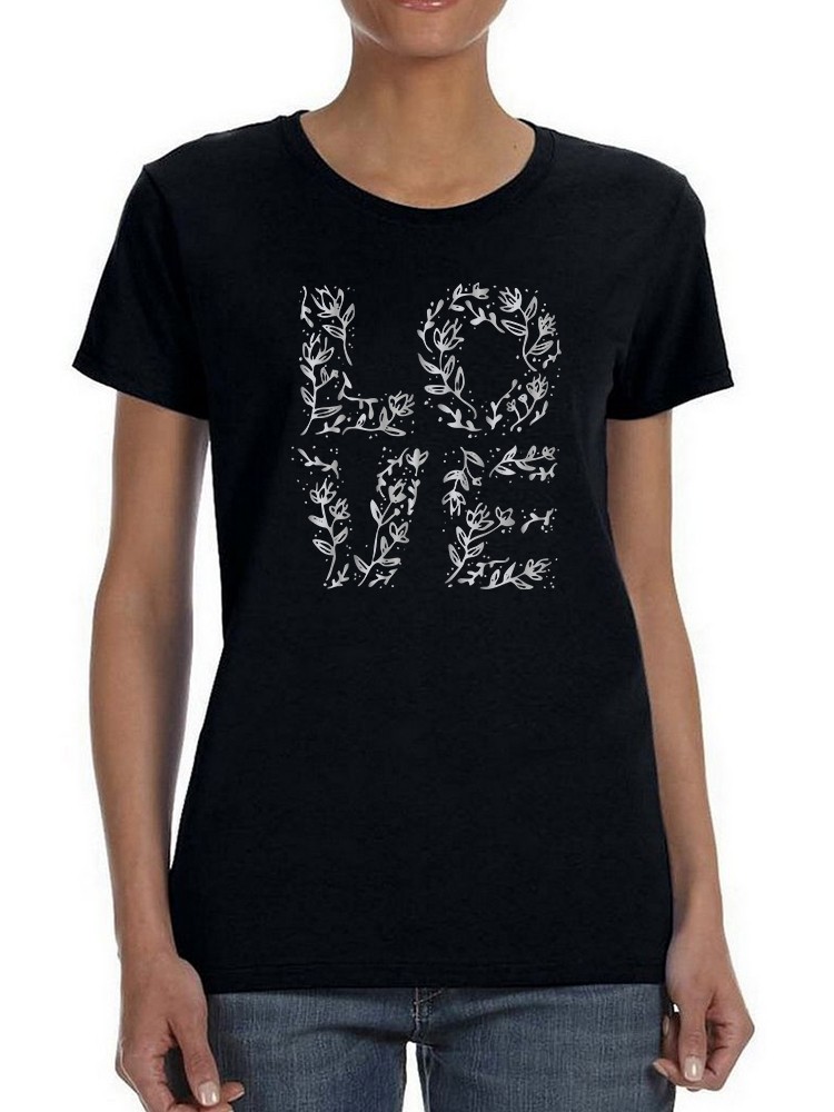 Foto 2 pulgar | Playera Smartprintsink Estampado Amor para Mujer