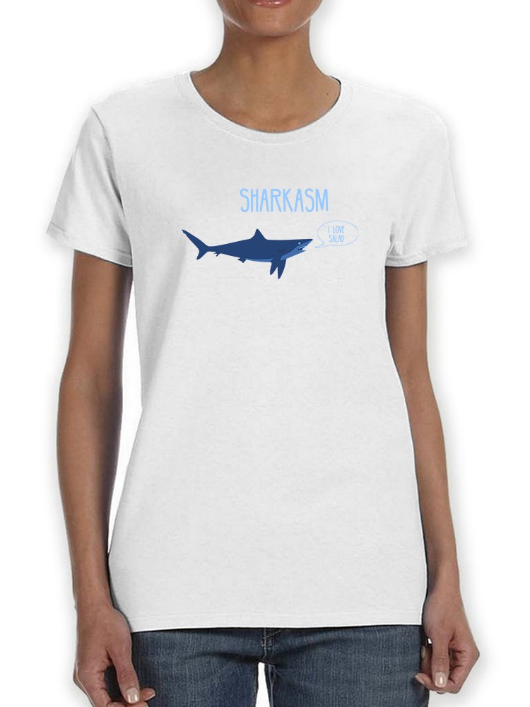 Playera Smartprintsink para Mujer - Ilustración de Tiburón