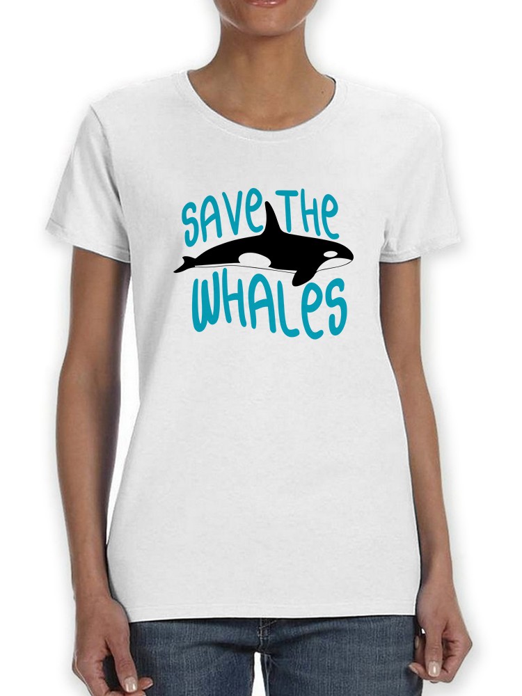 Foto 2 pulgar | Playera Smartprintsink para Mujer - Salvemos A Las Ballenas