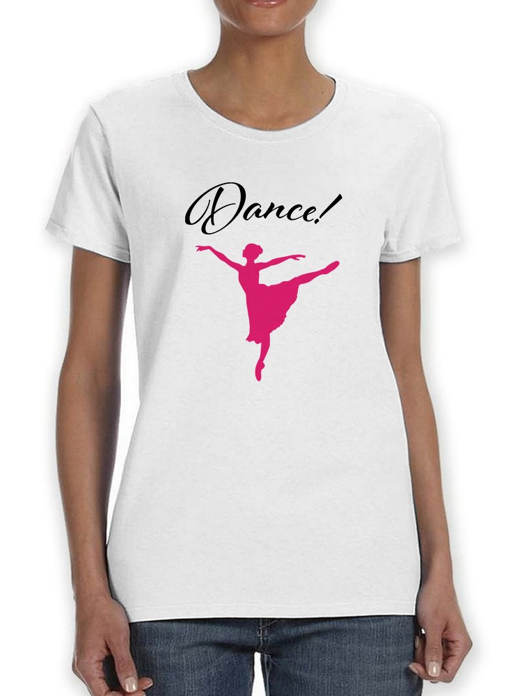 Foto 2 pulgar | Playera Smartprintsink para Mujer - Baila! Bailarina De Ballet