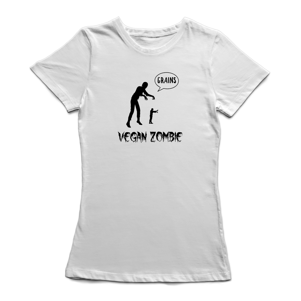 Foto 2 pulgar | Playera Smartprintsink Zombie para Mujer