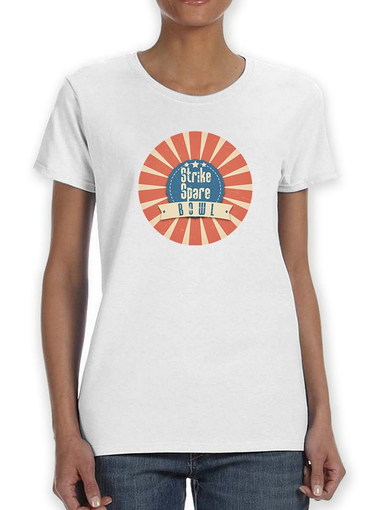 Foto 2 pulgar | Playera Smartprintsink para Mujer - Logo Con Frases De Boliche