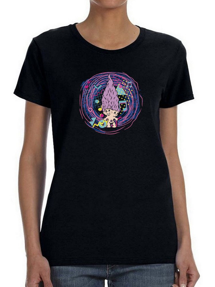 Foto 2 pulgar | Playera Smartprintsink Mujer Arte Retro