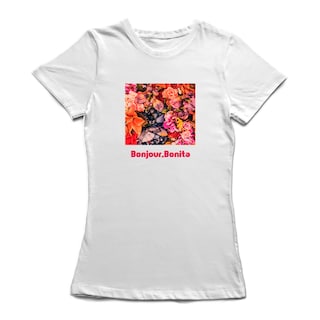 Foto 1 | Playera Smartprintsink para Mujer - Bonjour Bonita