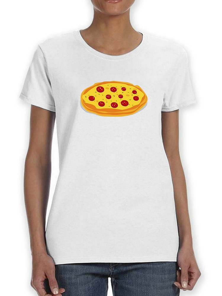 Foto 2 pulgar | Playera Smartprintsink Mujer Ilustración Pizza De Pepperoni