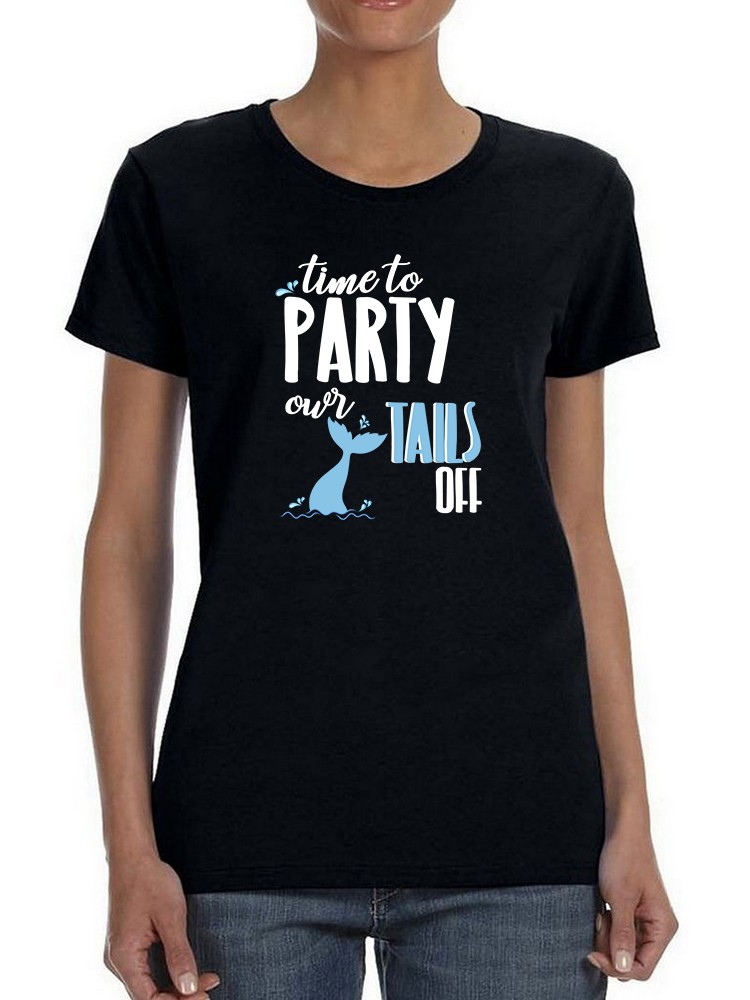 Foto 2 pulgar | Playera Smartprintsink Mujer con Frase color Negro