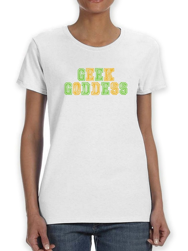 Playera Smartprintsink para Mujer - Diosa Geek