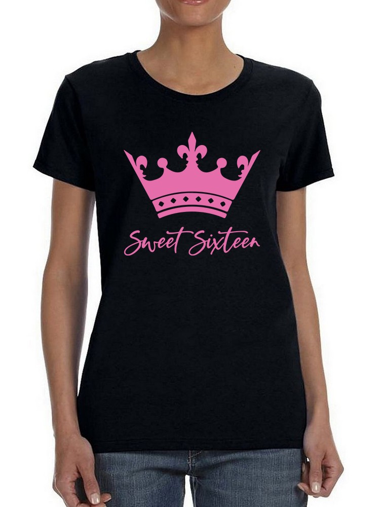 Foto 2 pulgar | Playera Smartprintsink color Negro para Mujer Dulces 16