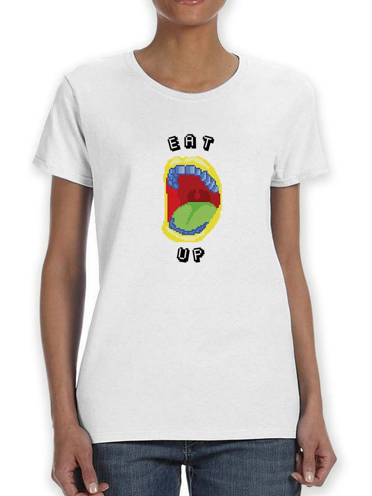 Foto 2 pulgar | Playera Smartprintsink para Mujer Hora De Comer!
