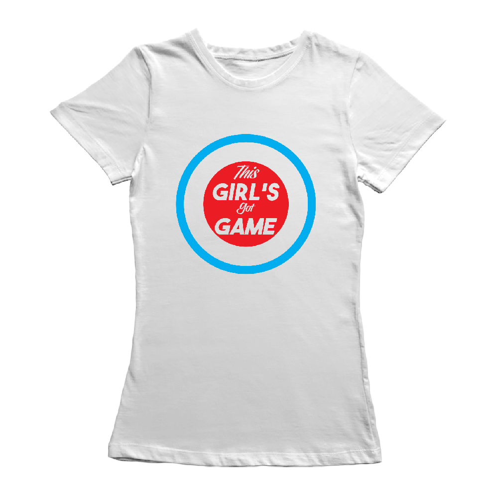 Playera Smartprintsink Mujer Esta Chica Sabe Jugar