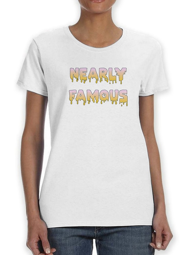 Foto 2 pulgar | Playera Smartprintsink color Blanco para Mujer