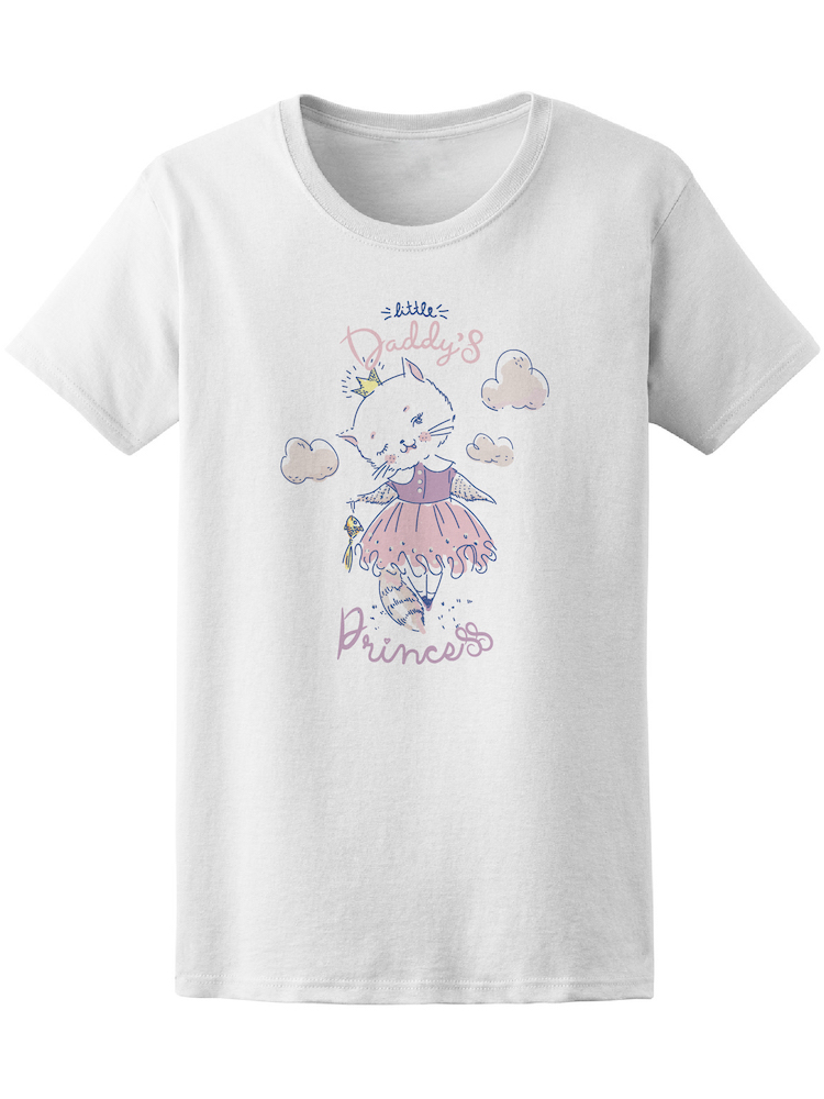 Playera Smartprintsink Mujer con Diseño de La Princesita De Papá