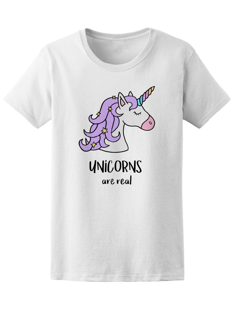 Foto 2 pulgar | Playera Smartprintsink Mujer con Diseño de Los Unicornios Son Reales