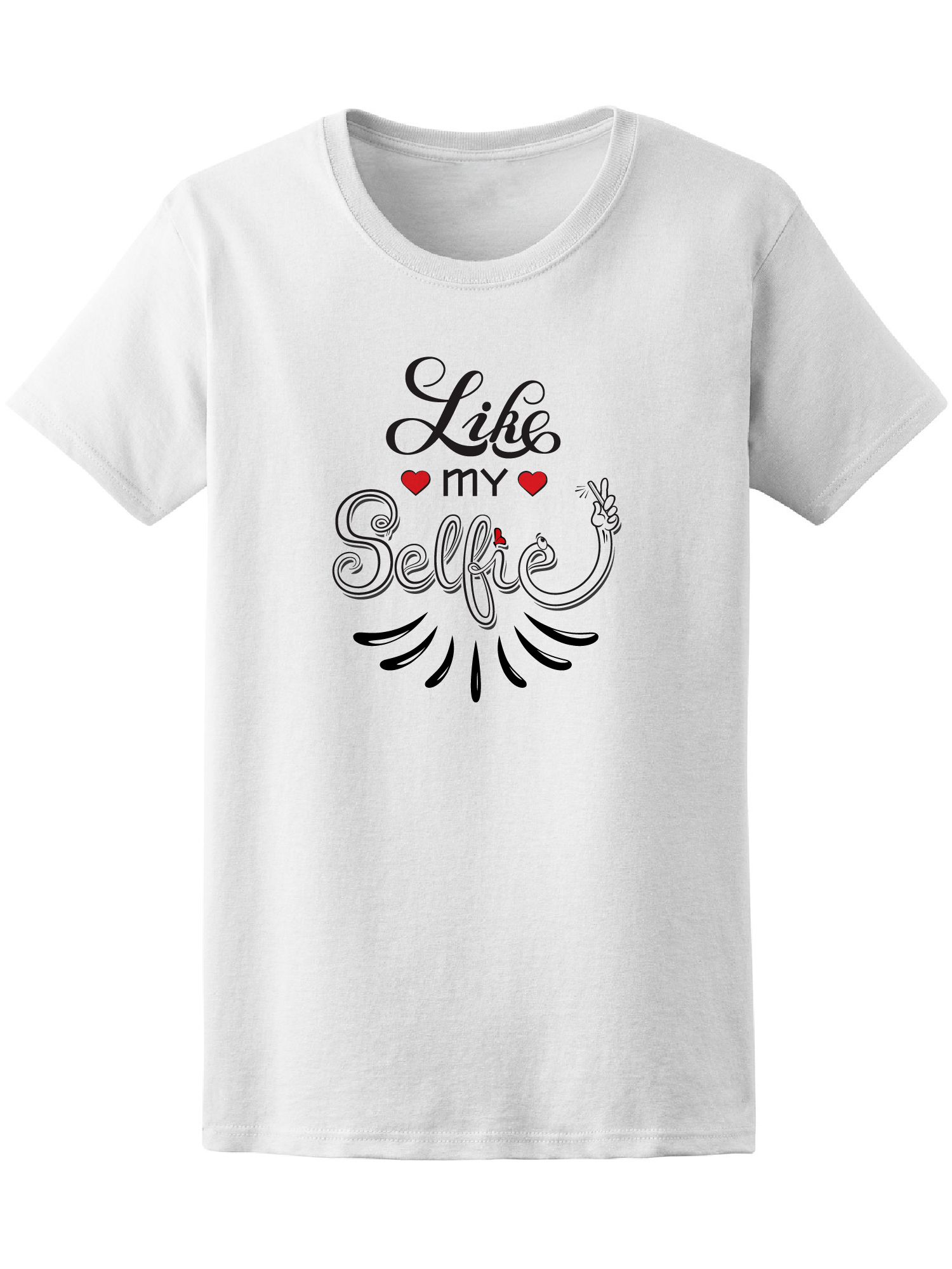 Foto 2 pulgar | Playera Smartprintsink Mujer con Diseño de Dale Like A Mi Selfie