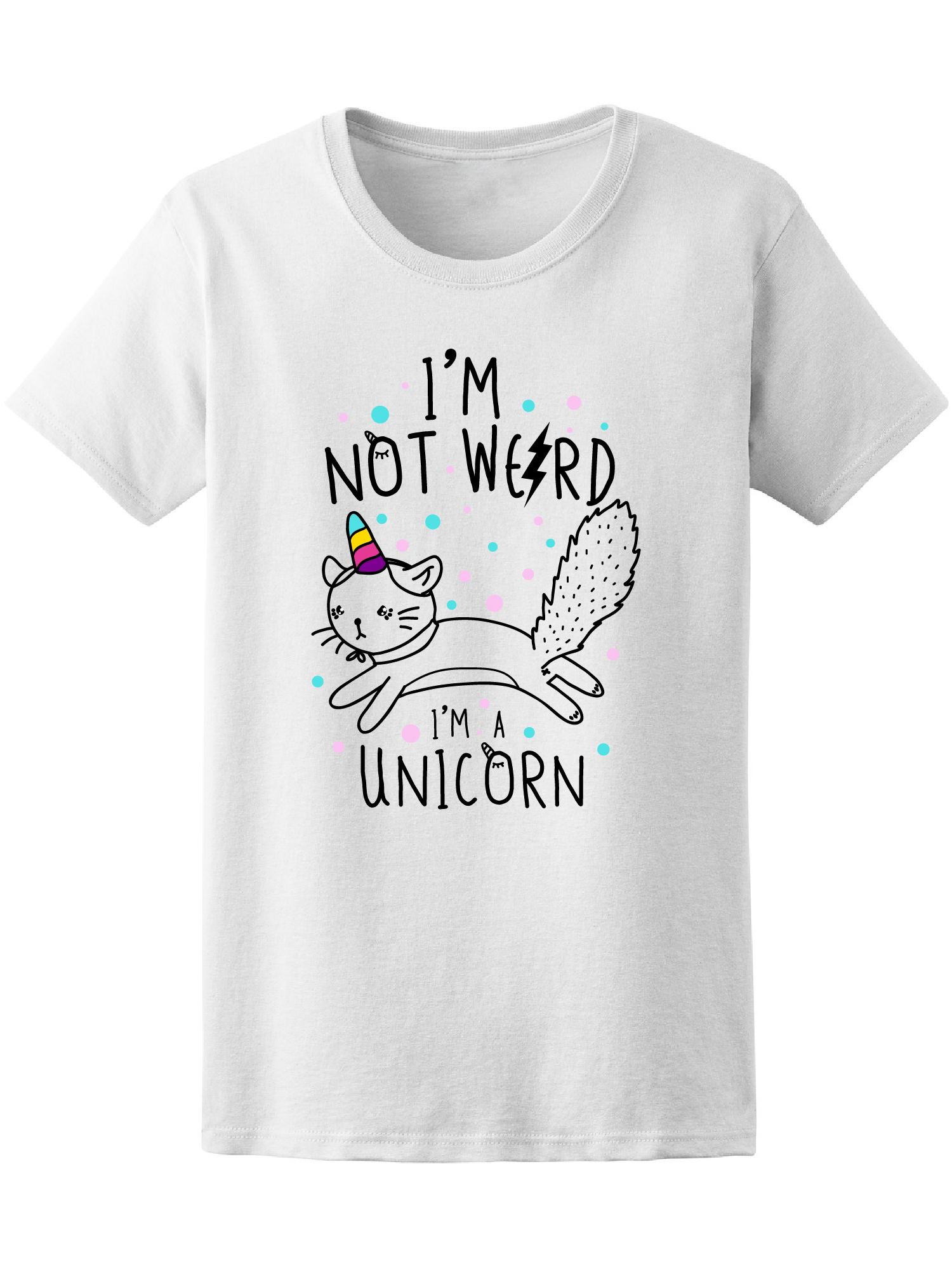 Foto 2 pulgar | Playera Smartprintsink Mujer con Diseño de No Soy Raro, Soy Un Unicornio