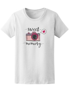 Foto 1 | Playera Smartprintsink Mujer con Diseño de Dulces Recuerdos