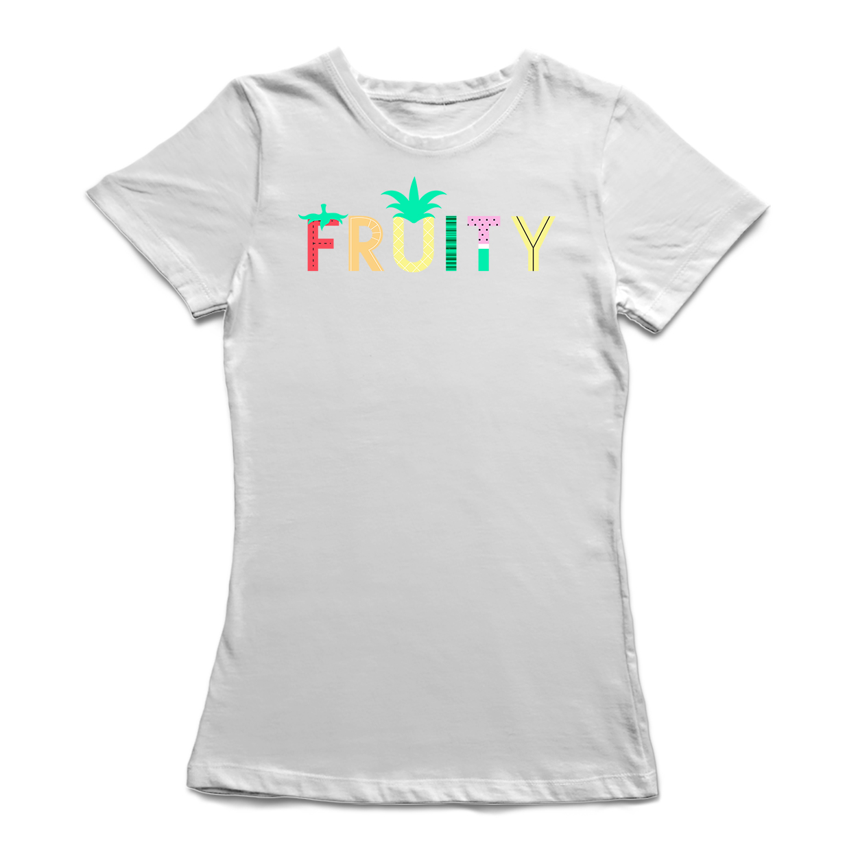 Foto 2 pulgar | Playera Smartprintsink color Blanco para Mujer