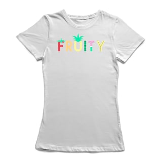 Foto 1 | Playera Smartprintsink color Blanco para Mujer