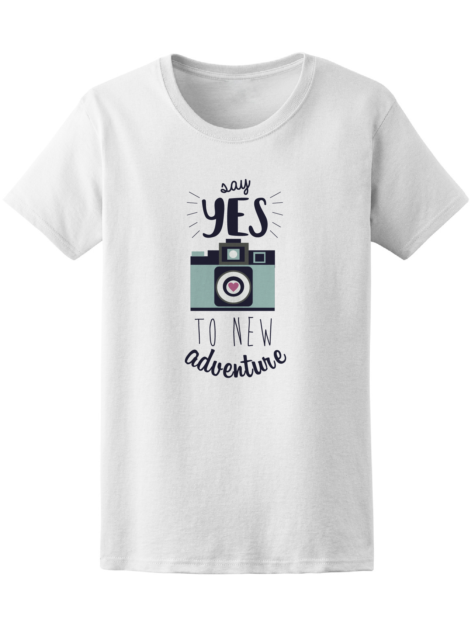 Foto 2 pulgar | Playera Smartprintsink Mujer con Frase color Blanco