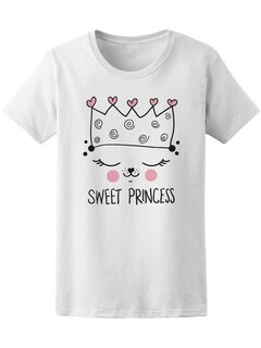 Foto 1 | Playera Smartprintsink Mujer con Diseño de Dulce Princesita