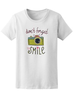 Foto 1 | Playera Smartprintsink Mujer con Diseño de Cámara Fotográfica