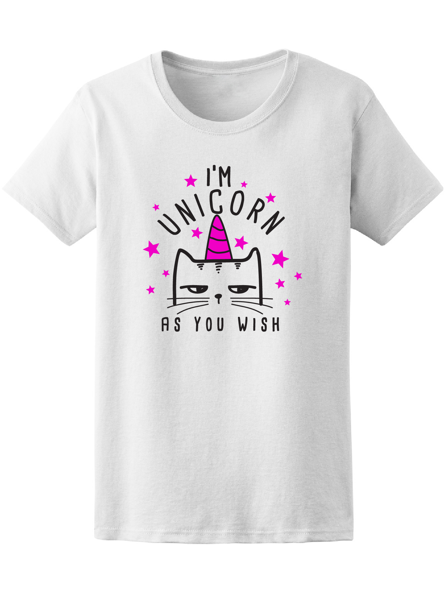 Playera Smartprintsink Mujer con Diseño de Soy Un Unicornio, Como Querías