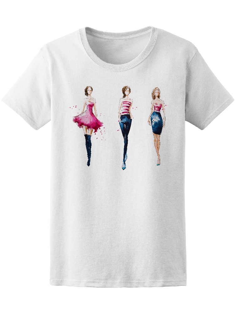 Foto 2 pulgar | Playera Smartprintsink color Blanco para Mujer