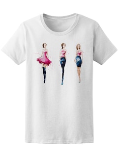Foto 1 | Playera Smartprintsink color Blanco para Mujer