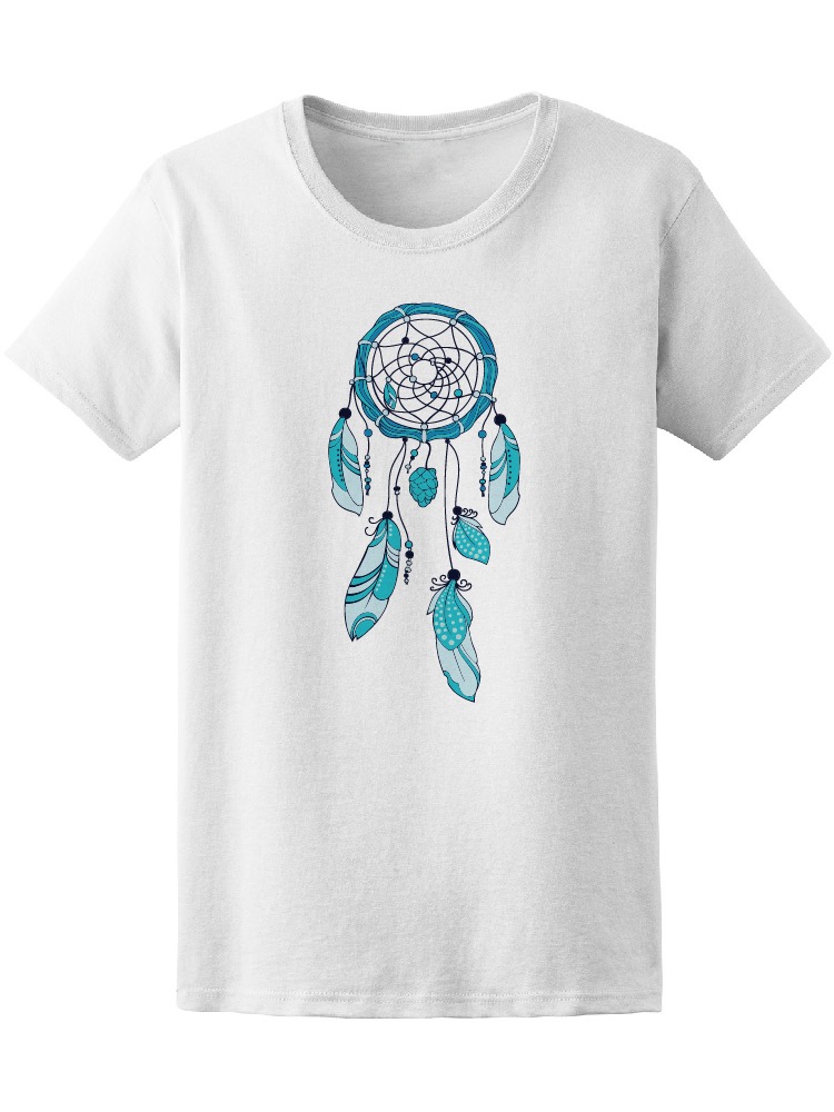 Foto 2 pulgar | Playera Smartprintsink para Mujer Atrapasueños color Azul Aqua