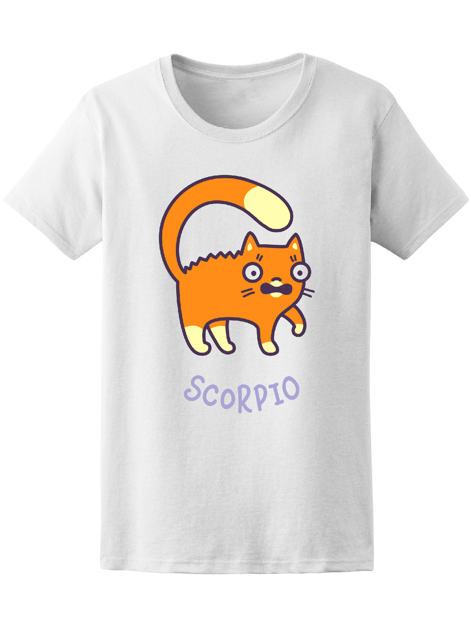 Playera Smartprintsink color Blanco para Mujer Signo Escorpio