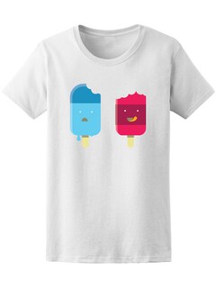 Foto 1 | Playera Smartprintsink color Blanco para Mujer Ilustración