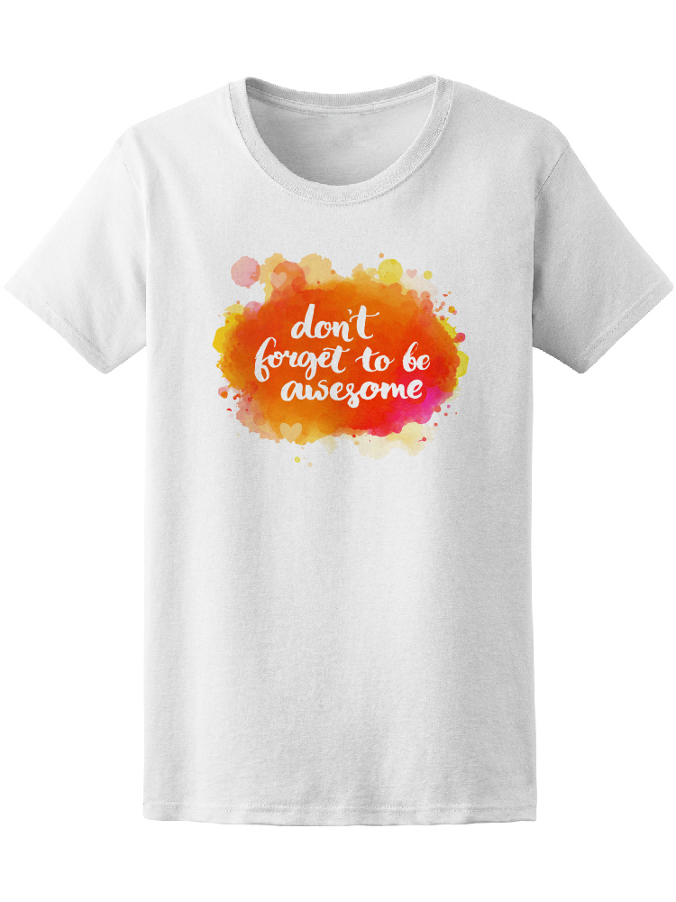 Foto 2 pulgar | Playera Smartprintsink para Mujer Diseño No Olvides Ser Asombroso
