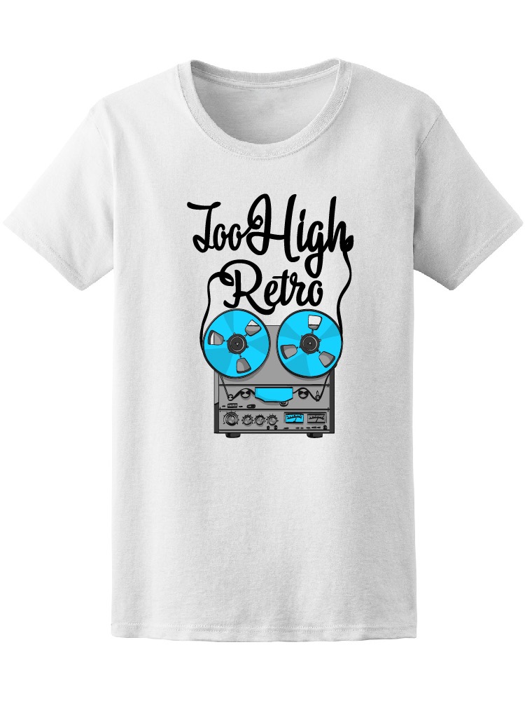 Playera Smartprintsink para Mujer Retro Muy Elevado