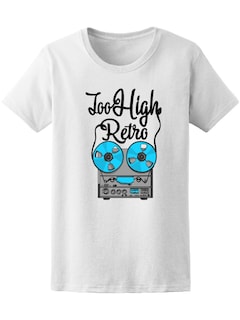Foto 1 | Playera Smartprintsink para Mujer Retro Muy Elevado