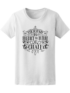 Foto 1 | Playera para Mujer Smartprintsink color Blanco