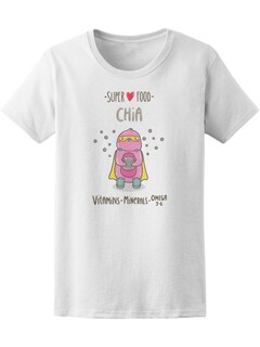 Foto 1 | Playera para Mujer Smartprintsink color Blanco